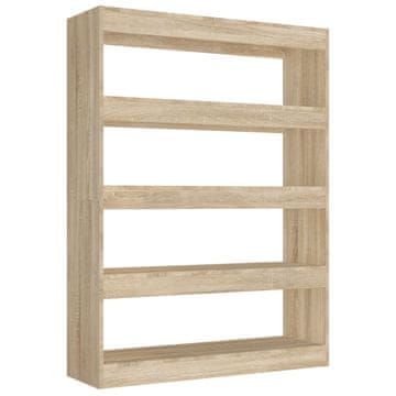 Vidaxl Ormarić za knjige / sobna pregrada boja hrasta 100x30x135 cm