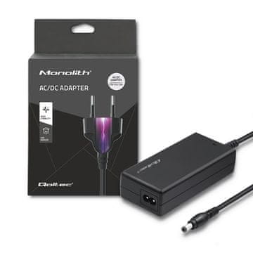 Qoltec stolno napajanje 27W | 12V | 2.25A | 6.0*3.0 | + kabel za napajanje