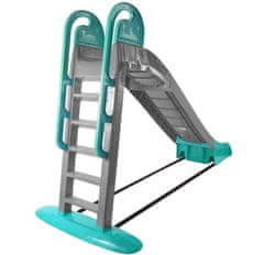 Doloni Tobogan s rukohvatom 243 cm Sivo-zelena