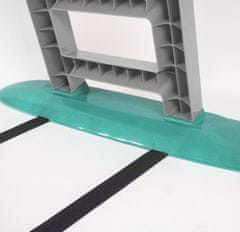 Doloni Tobogan s rukohvatom 243 cm Sivo-zelena