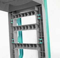 Doloni Tobogan s rukohvatom 243 cm Sivo-zelena