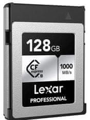 Lexar Cfexpress kartica velike brzine, 128 GB, Type B Silver