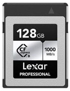 Lexar Cfexpress kartica velike brzine, 128 GB, Type B Silver