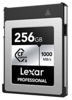 Lexar Cfexpress kartica velike brzine, 256 GB, Type B Silver