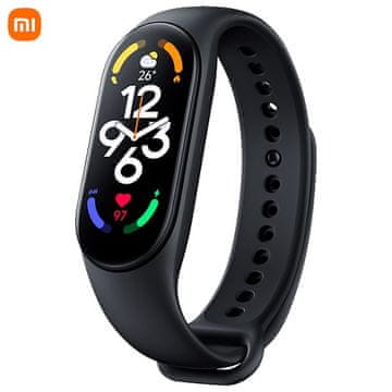Xiaomi Mi Band 7 sportska pametna narukvica, Bluetooth 5.2, Android + iOS, 5ATM, crna