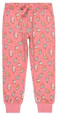 Boboli pamučna pidžama za djevojčice - sova 925040, roza, 92