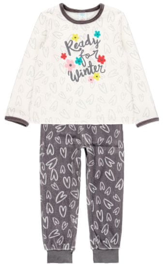 Boboli topla pidžama za djevojčice - srca 925051