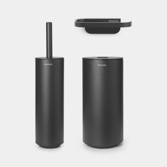 Brabantia Mindset set kupaonskog pribora, 3 dijela, mineralno siva