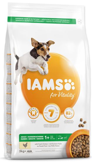 IAMS hrana za pse Dog Adult Small&amp;Medium Chicken, 3 kg