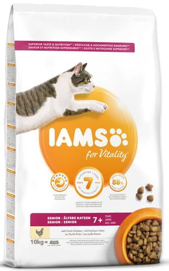 IAMS hrana za mačke Cat Senior Chicken 10 kg