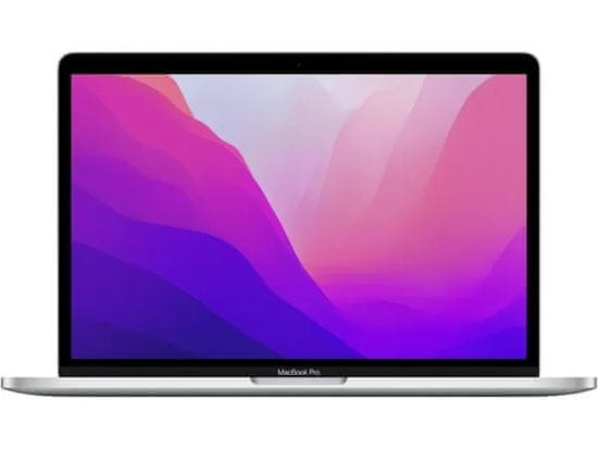 Apple MacBook Pro 13 (2022) prijenosno računalo, M2, 8GB, SSD512GB, INT, Silver (MNEQ3ZE/A)