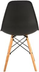 Aga Stolica za blagovaonicu Crna