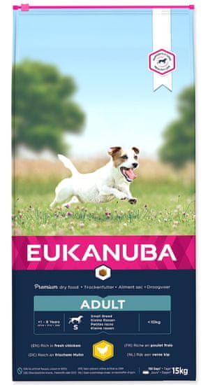 Eukanuba hrana za odrasle pse manjih pasmina, 15 kg