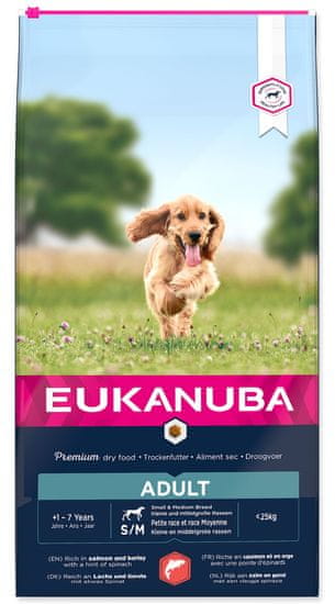 Eukanuba hrana za psa Adult Small & Medium Breed Salmon 12 kg