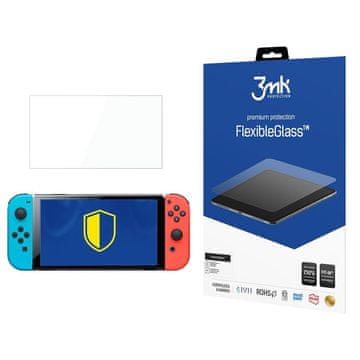 3MK 3Mk Hibridno Staklo Za Nintendo Switch Oled Do 8.3" Fleksibilno Staklo