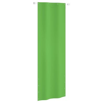Vidaxl Balkonski zastor svjetlozeleni 80 x 240 cm od tkanine Oxford