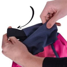 Unuo softshell hlače za djevojčice od flisa, ružičasta, 128-134