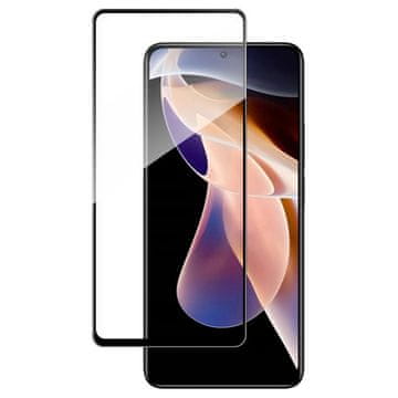 MG Full Cover Flexi Nano Hybrid zaštitno staklo za Xiaomi Redmi Note 11 Pro / 11 Pro Plus, crno