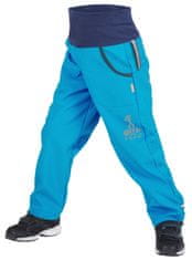 Unuo softshell hlače za dječake od flisa, plave, 98/104