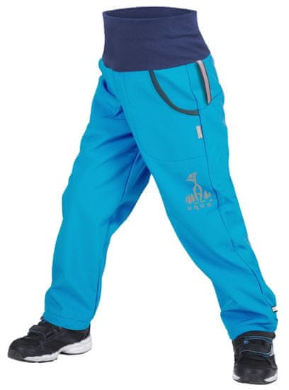 Unuo softshell hlače za dječake od flisa