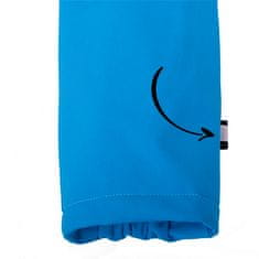 Unuo softshell hlače za dječake od flisa, plave, 98/104