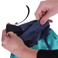 Unuo dječje softshell hlače od flisa, sive, 98/104