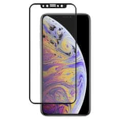 MG Full Cover Flexi Nano Hybrid zaštitno staklo za iPhone 12 Pro Max, crno