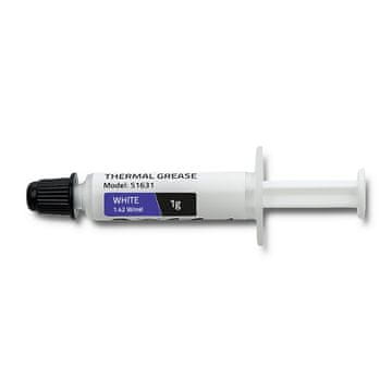 Qoltec termalna pasta 1,42 W/mK | 1 g | bijela