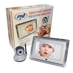 PNI Baby Monitor Baby Dadilja s video kamerom i 7 ″ LCD zaslonom