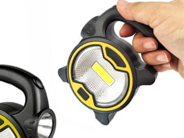 GR snažna LED COB radionička svjetiljka s grlom | 11303_Y ŽUTA