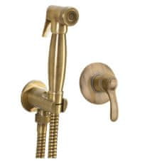 SAPHO Retro Ugradbena Bidet Baterija sa Stop Tušem, Bronzirana Površina