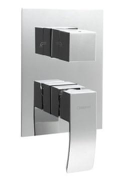 SAPHO GINKO Ugradbena Tuš Baterija, 3 Izlaza, Kromirana