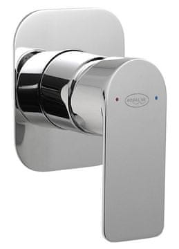 SAPHO AQUALINE DAPHNE ugradbena tuš baterija, 1 izlaz, krom