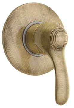 SAPHO KIRKÉ podžbukna tuš-mješalica, 1 izlaz, brončana