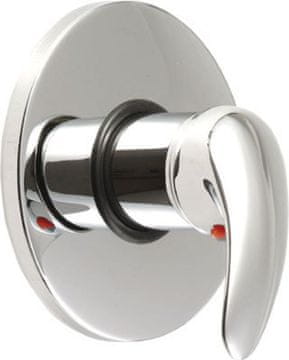 AQUALINE AQUALINE KASIOPEA Podžbukna Tuš Baterija, 1 Izlaz, Krom