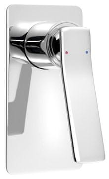 SAPHO Ugradbena tuš baterija JUMPER, 1 izlaz, krom, SAPHO