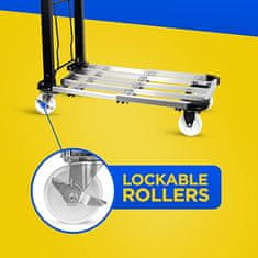 Kinzo Lagana aluminijska sklopiva transportna kolica do 150KG