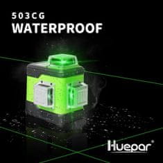 Huepar PRO 12 line laser 360 sa dvije baterije od 2600 mAh