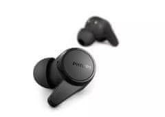 Philips TAT1207BK bežične slušalice s kutijom za punjenje, crna