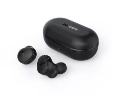 Philips TAT4556BK bežične slušalice s kutijom za punjenje, crna