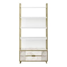 Woody Fashion Polica za knjige, Frida 90 Cm - White