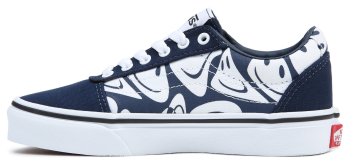 Vans Dječje tenisice YT Ward Happy Warped Dress Blues VN0A38J9LKZ