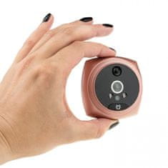 Secutek Digitalna špijunka za vrata TS-1603 - 4,3 LCD, IR, PIR Zlatna