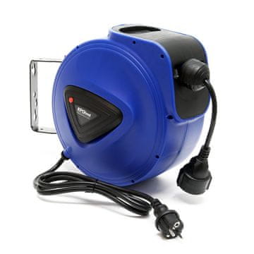 Wiltec Automatska kabelska roleta 20m s rotirajućim zidnim nosačem