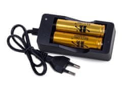 Bailong Univerzalni punjač za 2 baterije 18650 4.2V