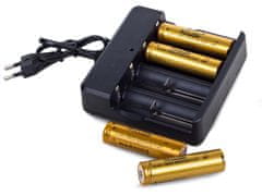 Bailong Univerzalni punjač za 4 tipa 18650 4,2V baterije