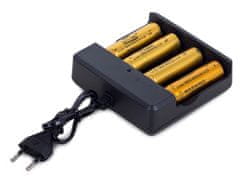 Bailong Univerzalni punjač za 4 tipa 18650 4,2V baterije