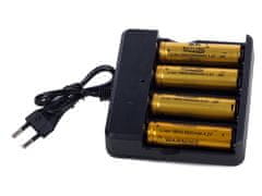 Bailong Univerzalni punjač za 4 tipa 18650 4,2V baterije