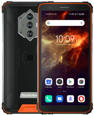 Blackview BV6600E pametni telefon, robusni, 4 GB, 32 GB, narančasti (BV6600E ORANGE)