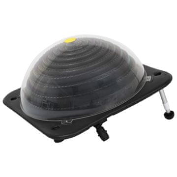 Vidaxl Solarni grijač za bazen, 75x75x36 cm, HDPE, aluminij